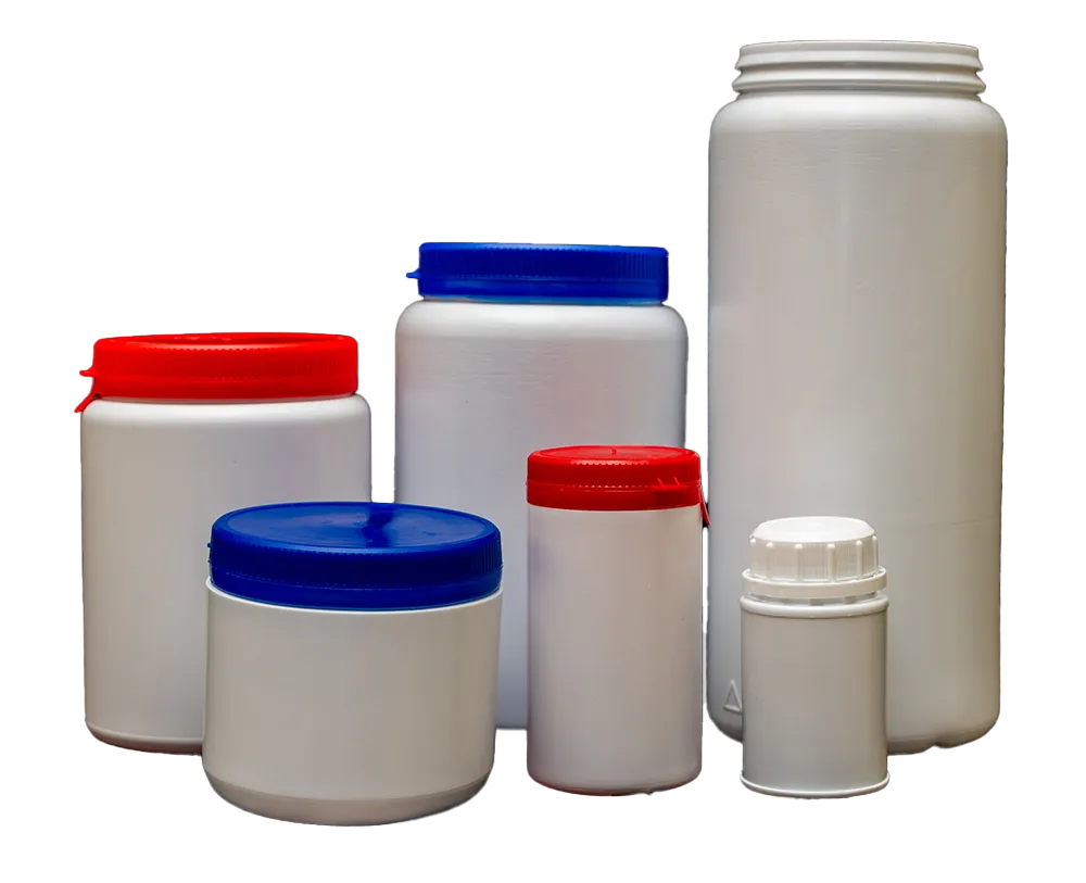A showcase of 6 HDPE Products